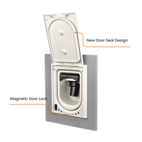 Hide-A-Hose White Trim Kit 6000 Pro HS6000W