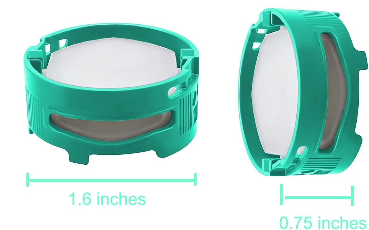 6 Odor-Neutralizer Replacement Cartridges for Shark IZ862H AZ3000 AZ3002 HZ3000 HZ3002 IZ562H ZD550 Vacuum, Replaces 268ZQ3000