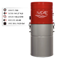Nadair ST Series Central Vacuum Systems