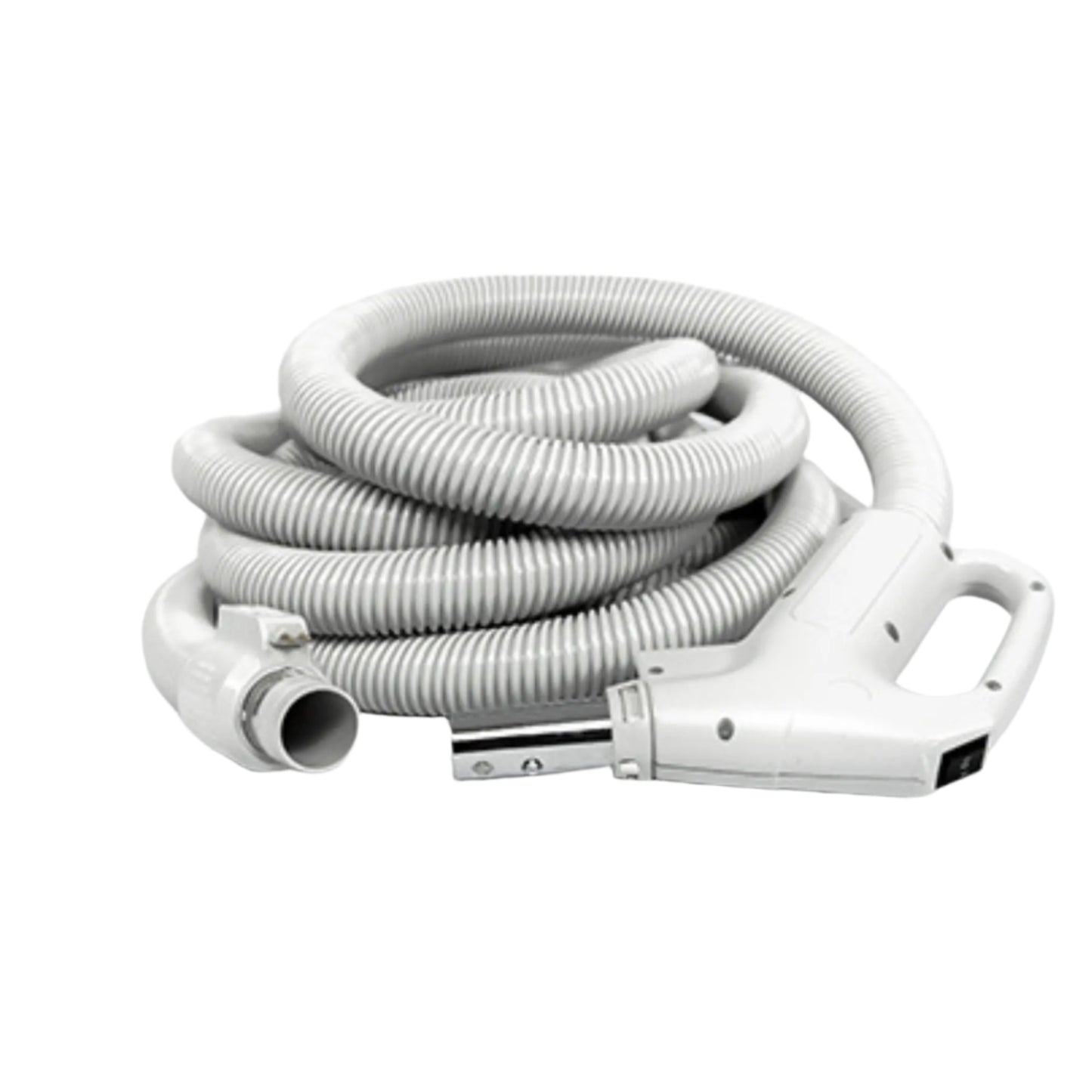 Central Vacuum 35 Ft ValueFlex Dual Voltage Hose with Direct Connect #SZ130138035BDUI, 30037