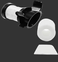 Shark Foam Felt Filter Kit XPREMF100 for ION Flex DuoClean X30 X40 F60 F80 IF200 IF201 IF202 IF205 IF251 IF252 IF281 IF282 IF285 UF280 IC205 IR70 IR100 IR101 Cordless ultra-light Vacuums 672-671 opp