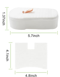 Replacement filter for shark PowerFins HairPro Odor Vacuum HZ702 HZ700 QS175QBL QS175QGN