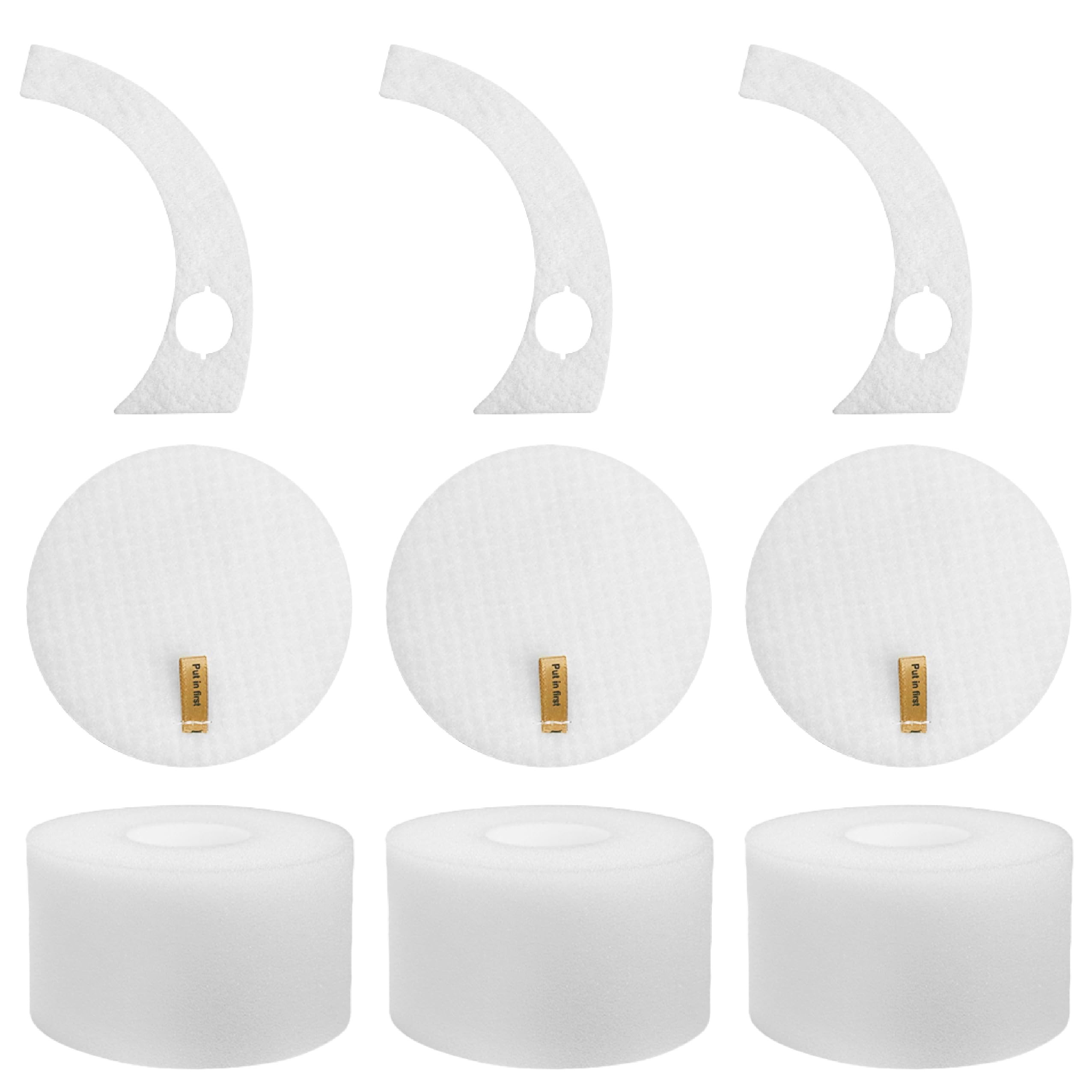 Replacement VS101 Foam Filter Kit Compatible with Shark VS101 ...