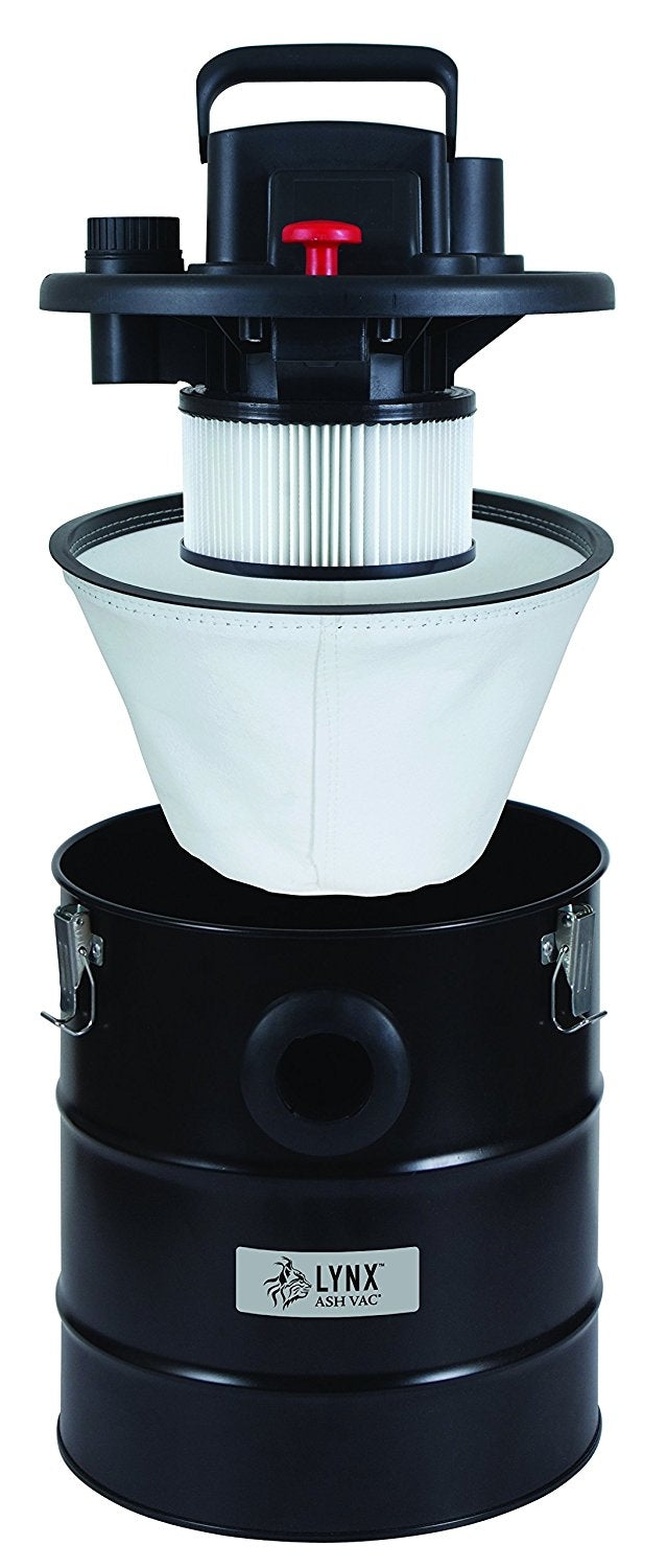 Love-Less Ash A1200 Lynx Ash Vacuum with Filter, Hose, Nozzle, Tool Kit, etc