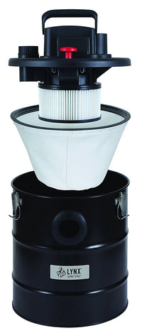 Love-Less Ash A1200 Lynx Ash Vacuum with Filter, Hose, Nozzle, Tool Kit, etc