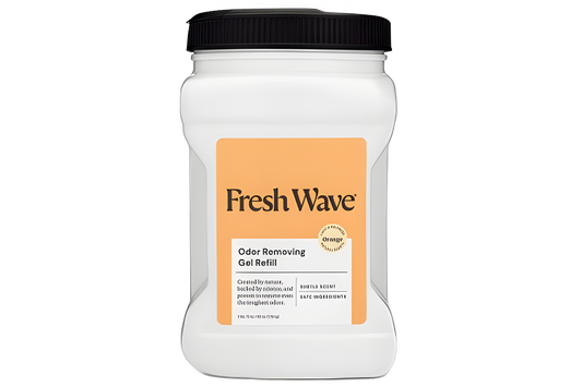 Crystal Gel Refill, 63OZ Fresh Wave, Orange Vacuum #804-6