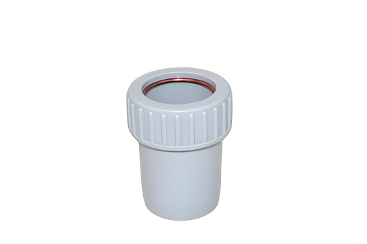 Fit All, Commercial Tool Coupling, Abs, Type 1, 1 1/2 United Electric Vacuum #21APWC