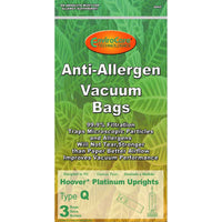 3 Hoover Q Vacuum Cleaner Bags