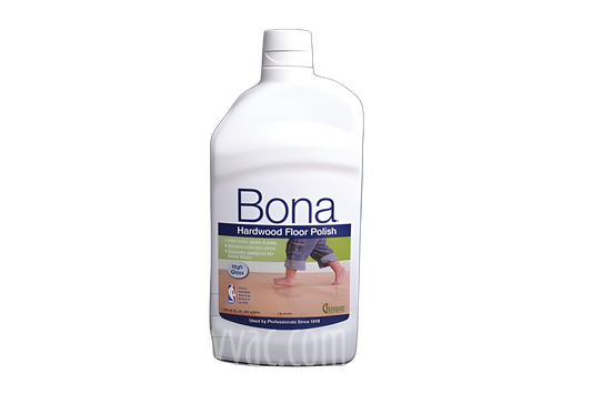 Bona Floor Polish, High Gloss, Bona, 32oz Vacuum #WP510051002