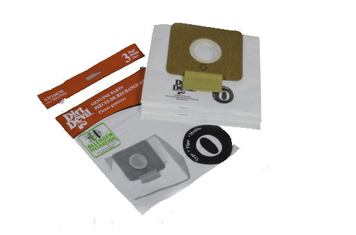 Dirt Devil Type O Vacuum Paper Bags AD10030 - 3 Pack