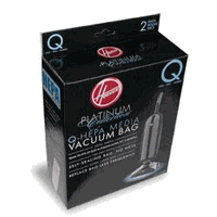 Hoover Type Q AH10000 HEPA Filtration Vacuum Bags for Hoover Platinum Model UH30010COM - Genuine - 2 Bags