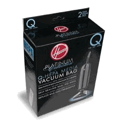 Hoover Type Q AH10000 HEPA Filtration Vacuum Bags for Hoover Platinum Model UH30010COM - Genuine - 2 Bags