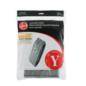 Hoover AH10165, 902481001 Type Y Hepa Carbon Vacuum Cleaner Bags - 2 Bags
