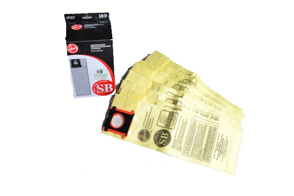 Hoover Type SB Allergen Bags #AH10170  - 10 Pack