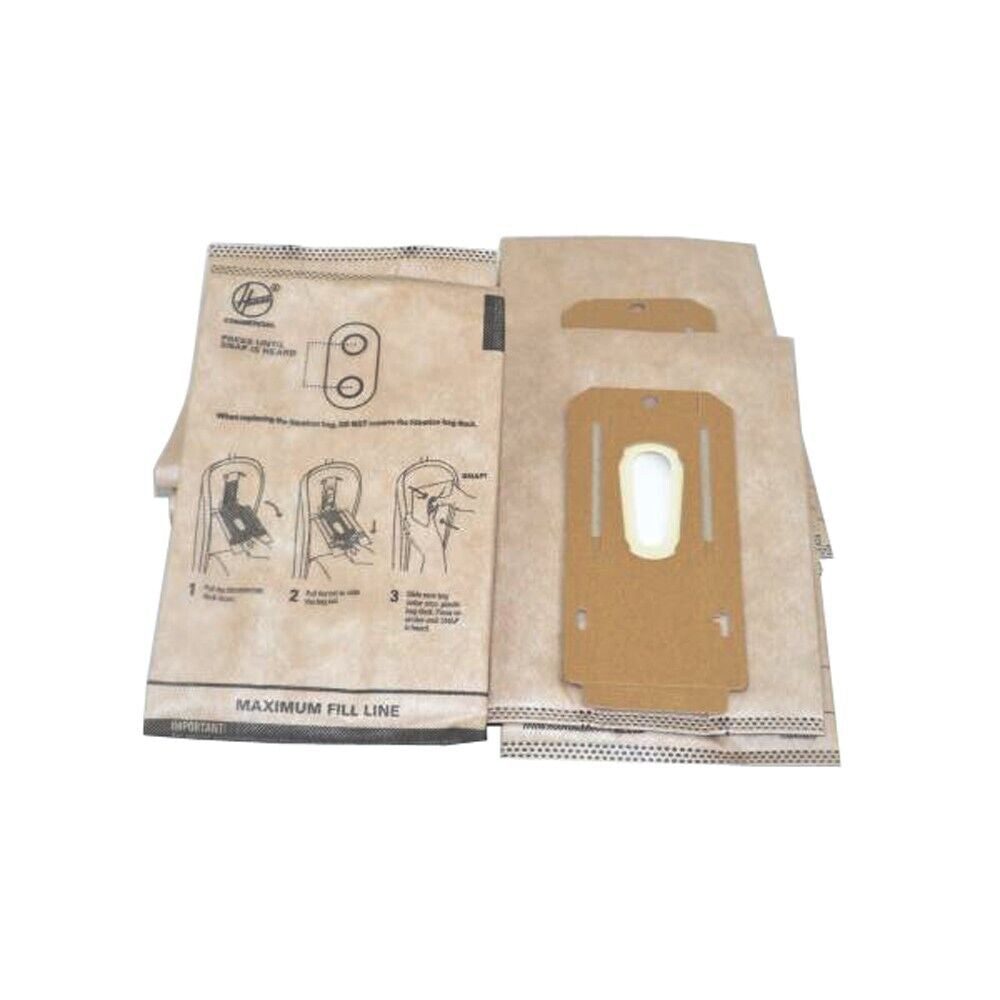 Hoover CH95519 Premium Filtration HEPA Vacuum Bags (10 Bags) # AH10330