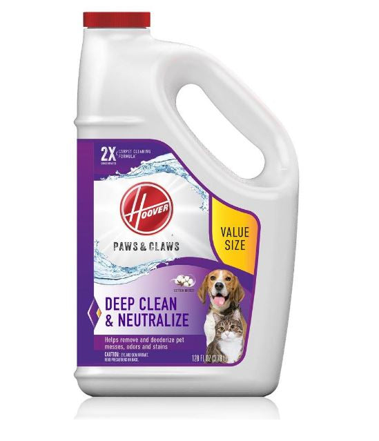 Hoover AH30933 Paws & Claws Carpet Cleaning Formula 128 oz.