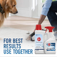 Hoover Free & Clean Deep Cleaning Carpet Shampoo, Concentrated Machine Cleaner Solution, 50oz Hypoallergenic Formula, 50 Fl Oz,  AH30952