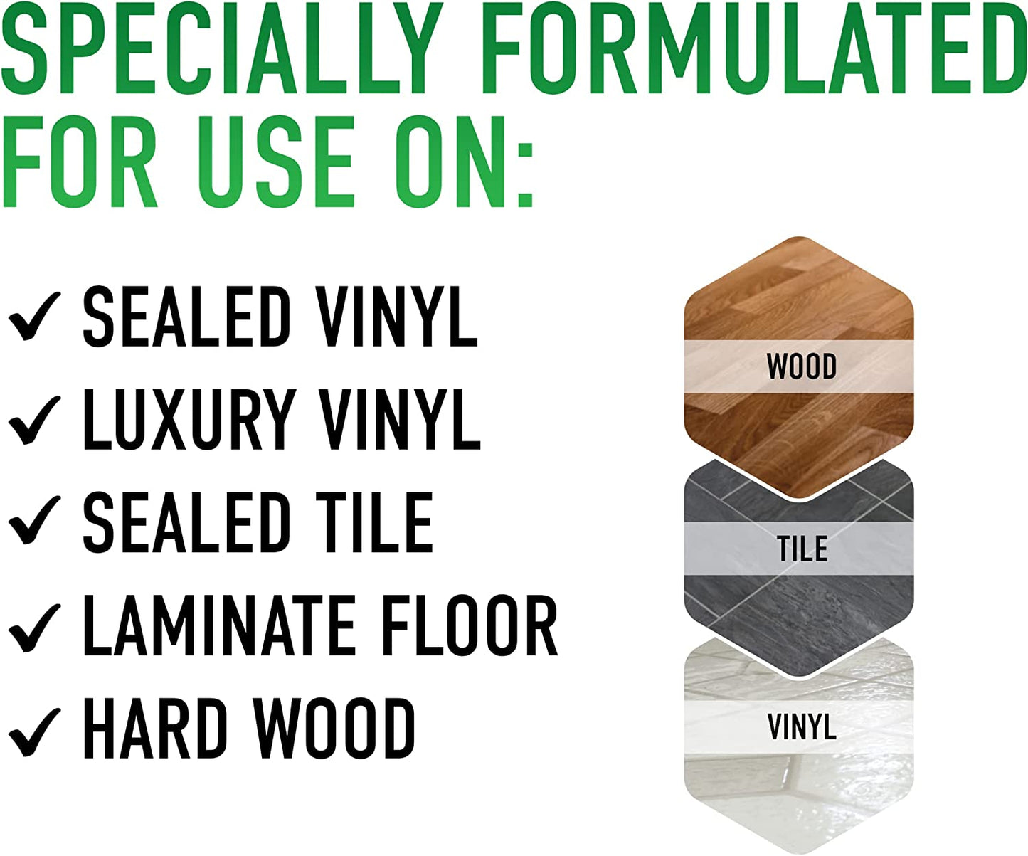 Hoover Renewal Luxury Vinyl Floor Cleaning Formula Solution 64 oz.#AH31454