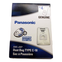 Panasonic AMC-J3EP Type C-18 Vacuum Bags for MC-CG800 - Genuine - 4 Pack