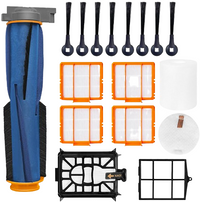 Replacement Accessories for Shark AI AV2501S, AV2501AE, RV2502AE, RV2520AOUS, AV2510AOUS Robotic Vacuum Cleaner Spare Parts Kit With Main Brush Side Brush Filter
