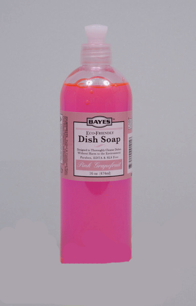 Bayes Grapefruit Dish Soap  - 16oz Squeeze Bottle