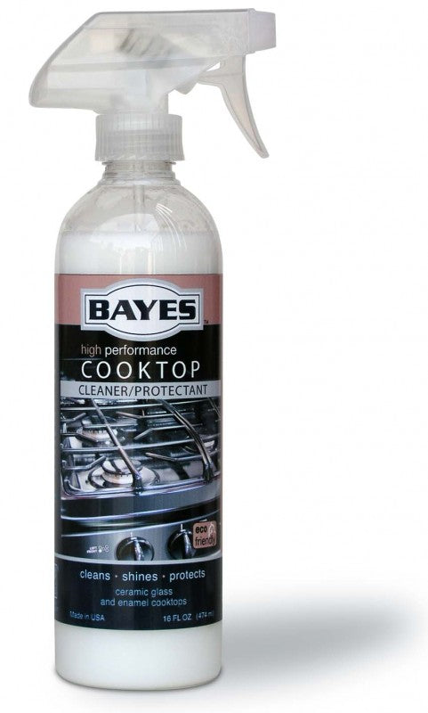 Bayes CookTop Stove Cleaner Protectant  - 16 oz Spray Bottle