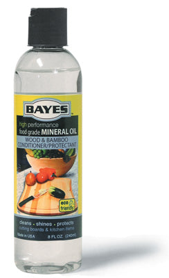 Bayes Wood and Bamboo Cleaner - 8 oz Squeeze Bottle