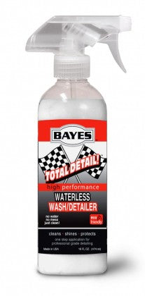 Bayes Waterless Wash and Detailer B-190 - 16oz Spray Bottle