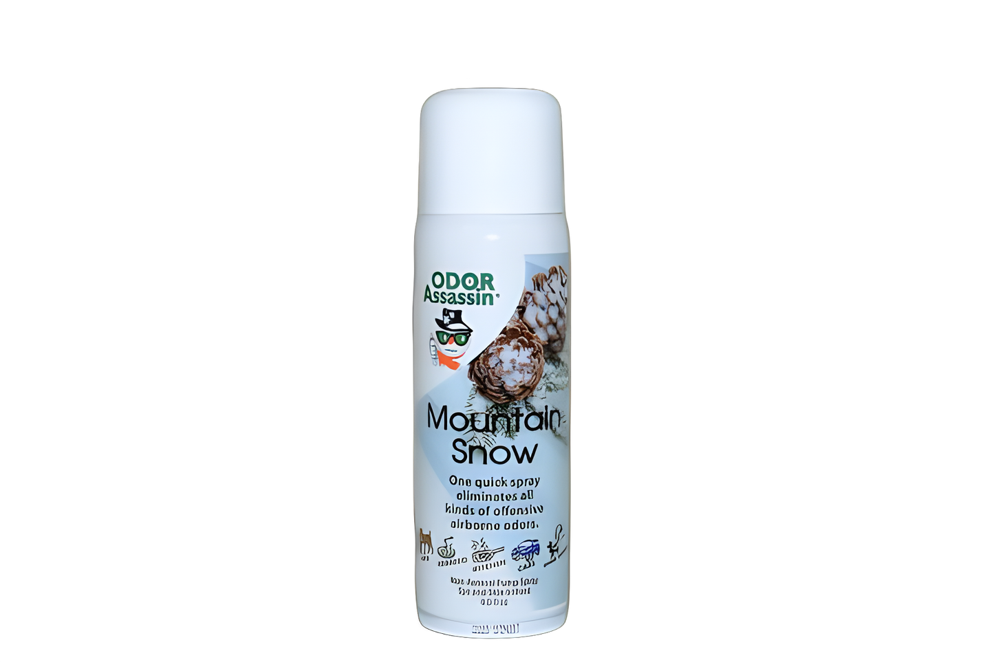 Odor Assassin, Mountain Snow, 8oz Can Vacuum #115616