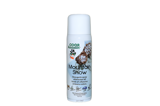 Odor Assassin, Mountain Snow, 8oz Can Vacuum #115616