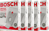 Bosch Style G Vacuum Bags  BBZ51AFG2U, BBZ41FGALL - 5 Packs Bundle - Total 20 Bags