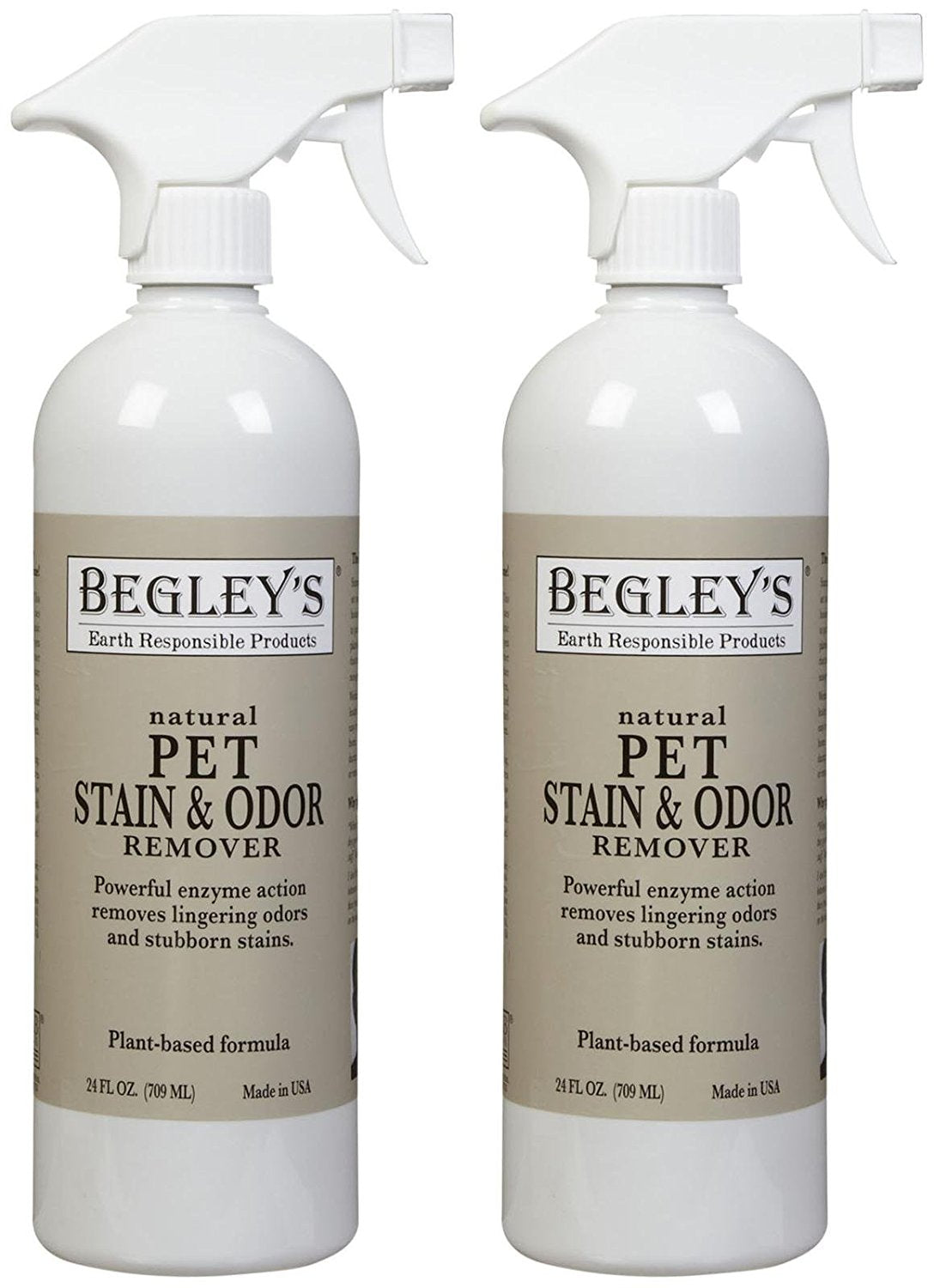 Begley's Best Pet Stain & Odor Remover - 24 oz - 2 pk