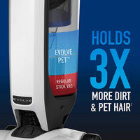 Hoover ONEPWR Evolve Pet Cordless Small Upright Vacuum Cleaner, Lightweight Stick Vac, For Carpet and Hard Floor, BH53420V