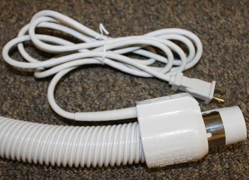 30' Crush Proof Central Vac Vacuum Hose Dual Switch