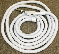 Hose, Lt Gray 30'x 1-3/8" Low Volt Bttn Lock W/Swivel