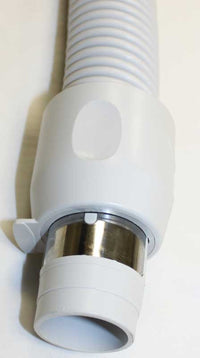 30' Low Voltage Hose Assembly W/Button for Central Vacuum Systems (Light Gray) 30'x 1-3/8" # XV130138030BUI, XE130138030BUN