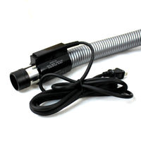 Cen-Tec Systems Central Vacuum 35' Universal Connect Electric Hose with Button Lock Stub Tube #99702