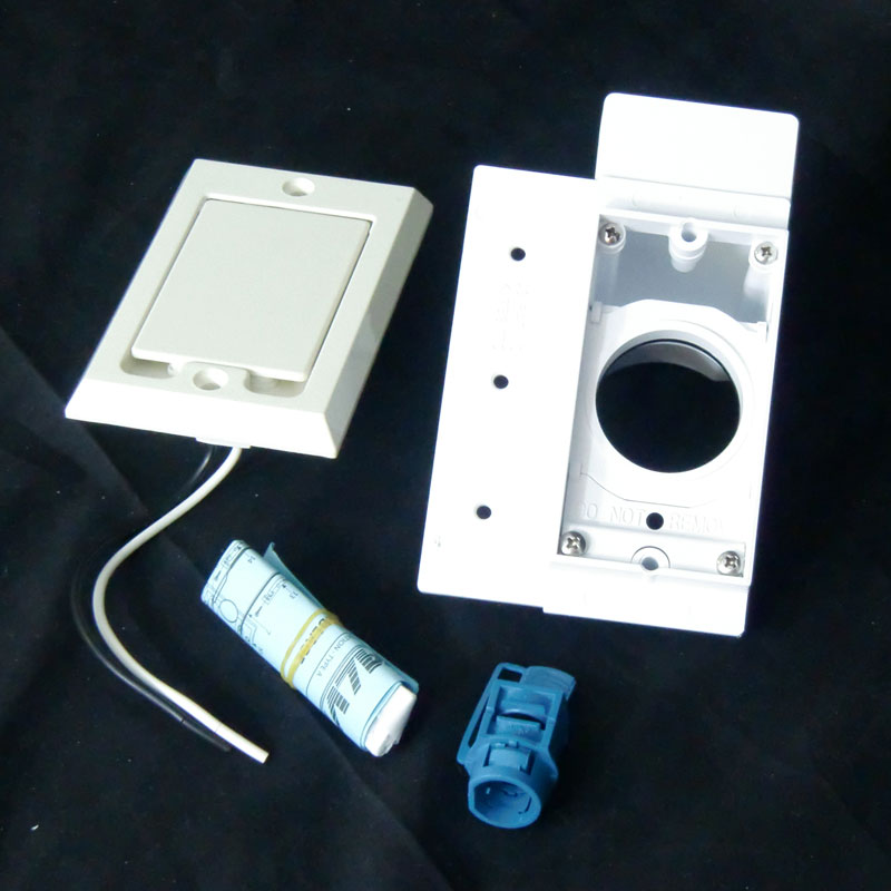 Supervalve with 110V and Small Door Plate Almond # 791760A