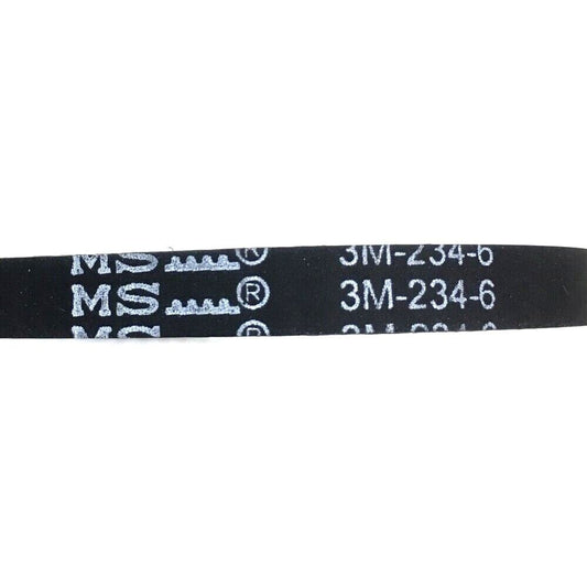 Genuine Bissell 2529 25299 2836 GEARED BRUSH DRIVE BELT 3M-234-6