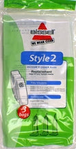 Bissell Style 2 Vacuum Cleaner Bags- Genuine - 3 Bags - 32018 