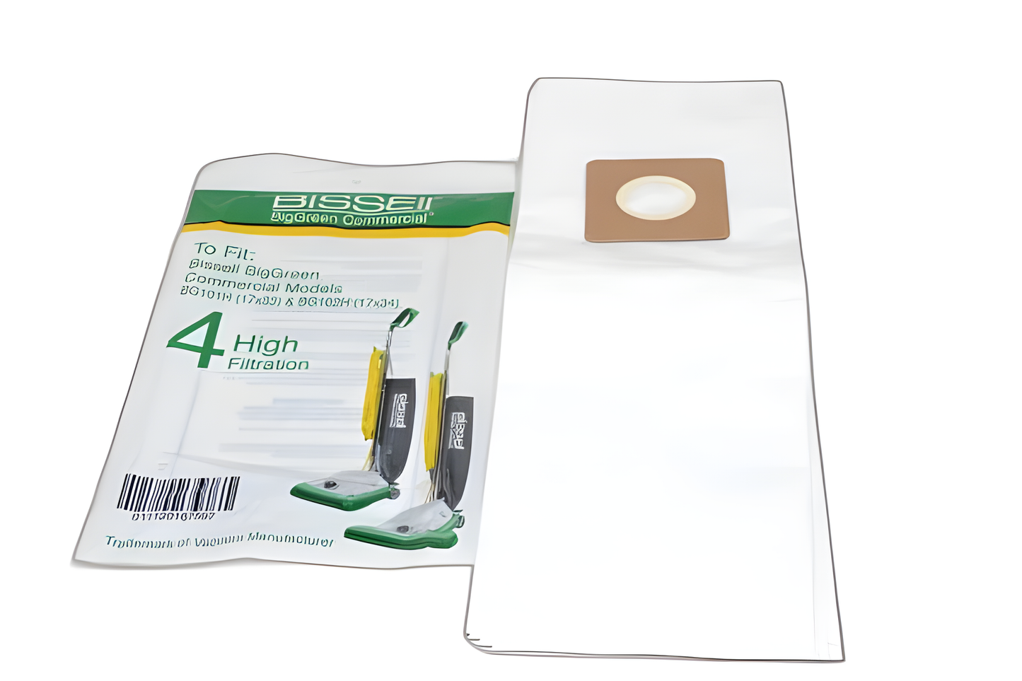Bissell 101H, 102H Top Fill Paper Bags 4PK #BG44