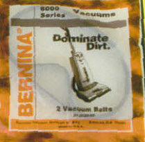Bernina Upright Vacuum Cleaner Belts- 2 Pack