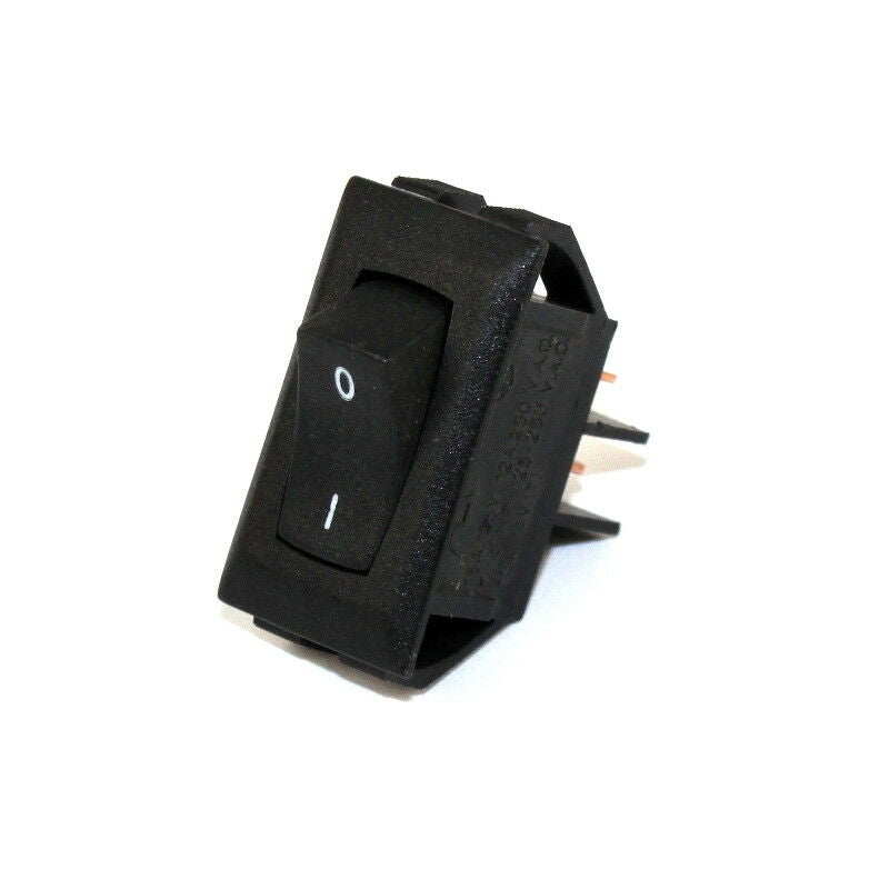 Shop Vac Black Rectangle Rocker 464A On/Off Switch with 2-Posts #82303041