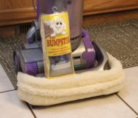 The Bumpster Baseboard Bumper/Duster Vacuum Attachment - Black