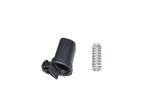 LATCH,DIRT CUP COVER-FULLER BRUSH JIFFY MAID WITH SPRING