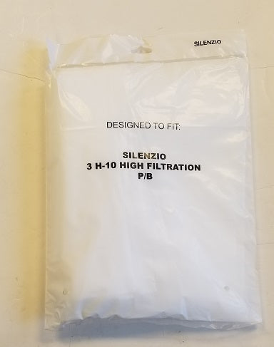 Johnny Vac Silenzio HEPA Paper Bags, 3/Pk Rep'l	