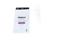 HEPA Paper Bags For Oreck Discover, Magnesium, 3pk, #AK1LW3H