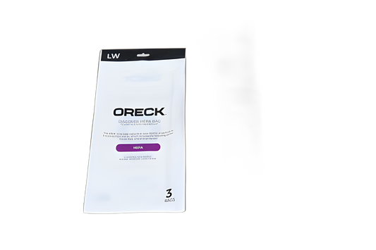 Paper Bags Oreck Discover, Magnesium, 3pk, Hepa Vacuum #AK1LW3H
