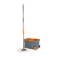 Casabella Spin Cycle Mop with Bucket on Wheels