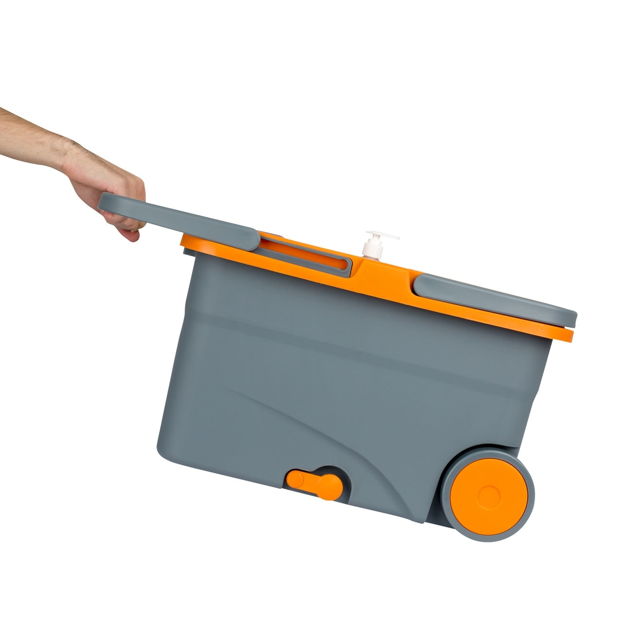 Casabella Spin Cycle Mop with Bucket on Wheels